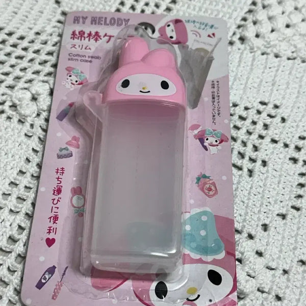 [BUNJANG] My Melody Cotton Swab Case and Eye Drop Container / 마이멜로디 면봉케이스 여행용 안약 보관함