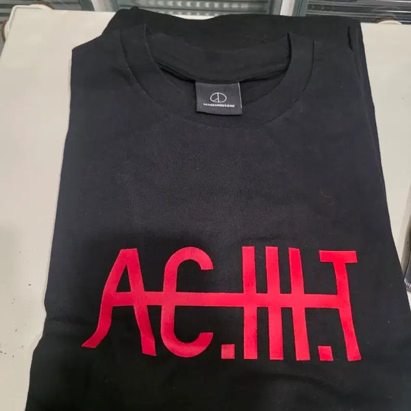 [BUNJANG] PEACEMINUSONE ACHIII.T T-Shirt Black / PEACEMINUSONE ACHIII.T 반팔티 블랙