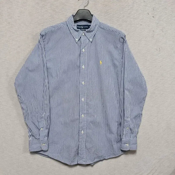 [BUNJANG] Polo Ralph Lauren Striped Shirt Men's L (100) / ㅡ폴로 봄가을 남방 남100ㅡ0424