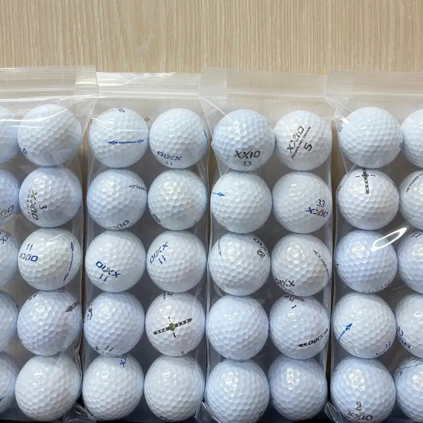 [BUNJANG] XXIO 3-Piece White ROSTBALL (30 Balls) - Grade A+ / 젝시오 3피스 화이트 로스트볼 특A (30개)