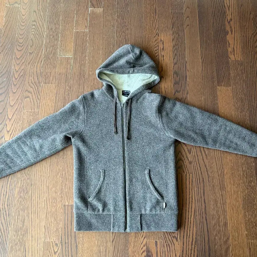 [BUNJANG] Stussy Lambswool Knit Hoodie / 스투시 램스울 니트 후드