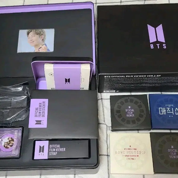 [BUNJANG] BTS Official Film Viewer Full Set + 4 Sealed Film Viewer Reels / (택포)(희귀)BTS 방탄소년단 오피셜 필름뷰어 풀세트+필름뷰어 릴 4개