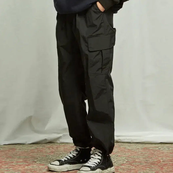 [BUNJANG] Musinsa Cargo String Pants Black (L) / [무신사] CARGO STRING PANTS_BLACK(L)