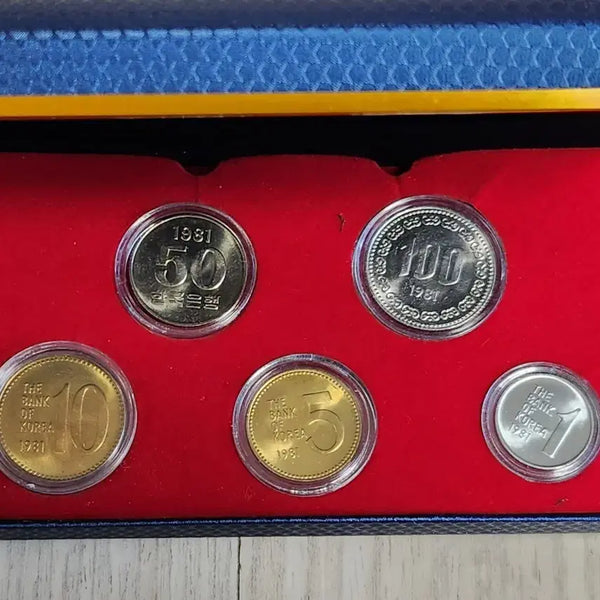 [BUNJANG] 1981 Uncirculated Coin Set / 왕특년/1981년  주화세트
