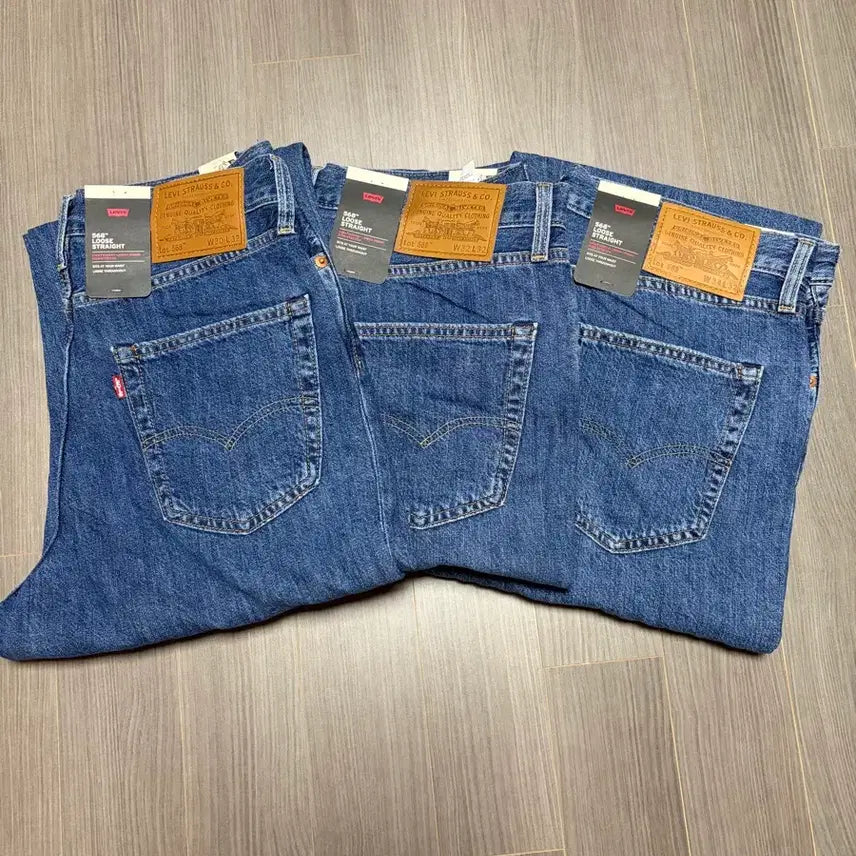 [BUNJANG] Levi's 568 Loose Straight Jeans Medium Indigo 29037-007 / (30,32,34) 리바이스 568 루즈 스트레이트 진 29037-007