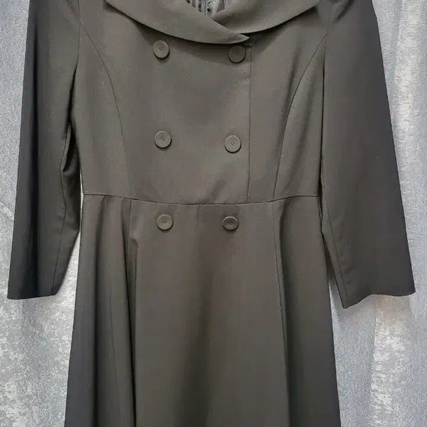 [BUNJANG] SOUP Double Button Midi Dress / [SOUP] 정품 더블 버튼 원피스