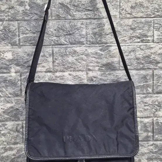 [BUNJANG] Prada Tessuto Pocono Messenger Bag / 프라다 테수토 포코노 메신저백