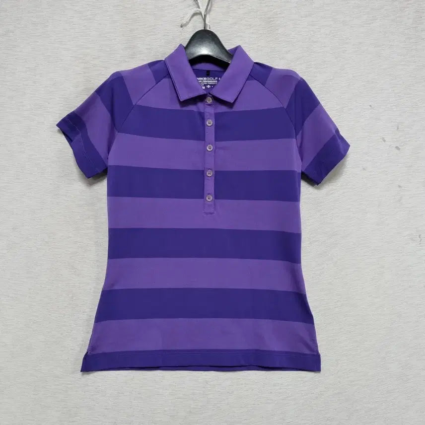 [BUNJANG] Nike Golf Spandex Striped T-Shirt Women's Small / 나이키 골프 스판티 여Sㅡ0110
