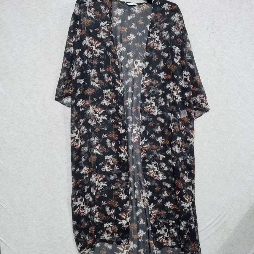 [BUNJANG] She's Miss See-through Long Blouse Size 66 / 쉬즈미스 시스루 롱 블라우스 여66ㅡ0110