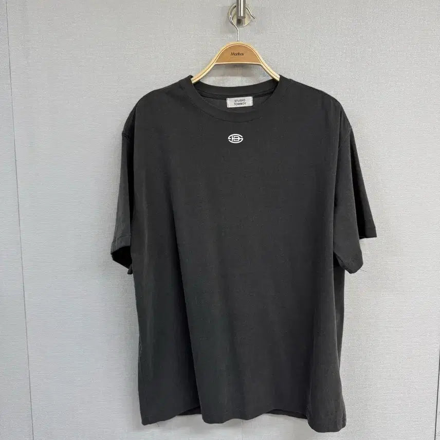 [BUNJANG] Studio Tomboy Pigment Short Sleeve T-Shirt / 스튜디오 톰보이 피그먼트 반팔 티셔츠