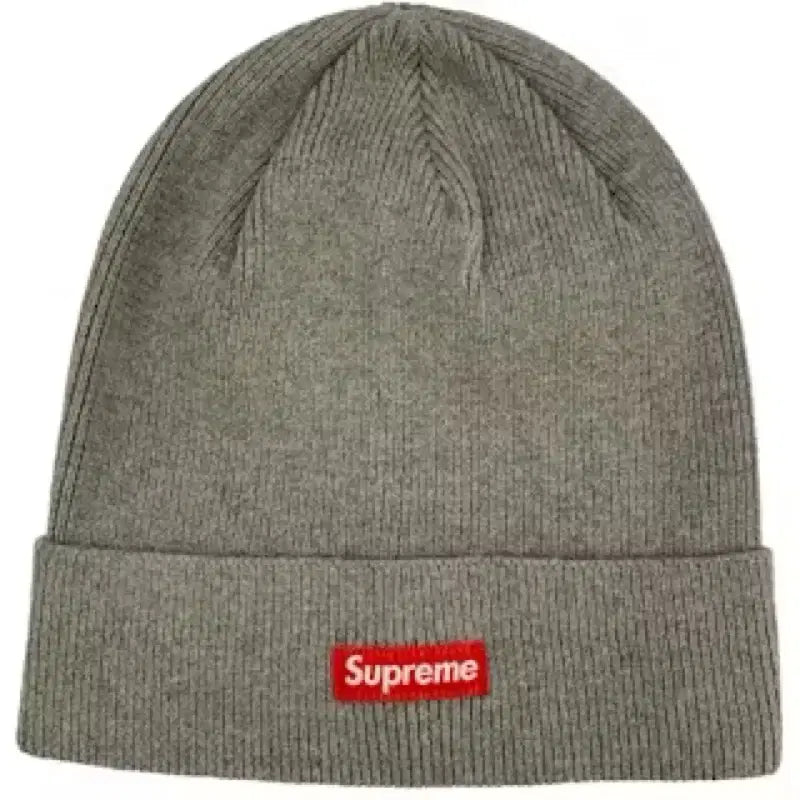 [BUNJANG] Supreme Solid Beanie Grey / 슈프림 비니 솔리드 비니 그레이 회색