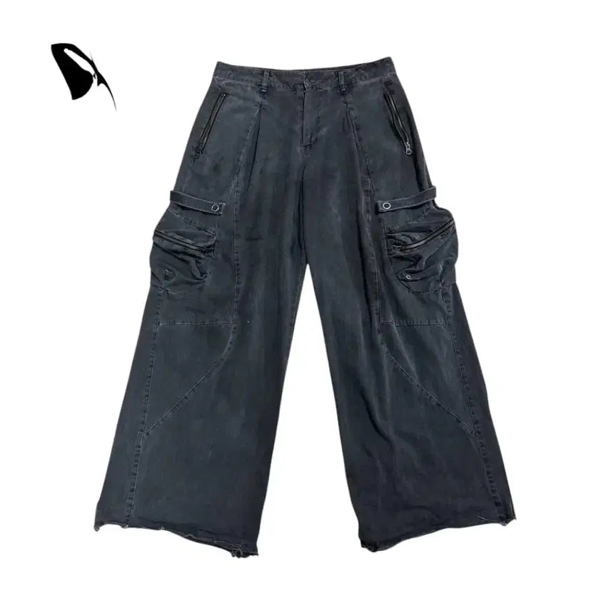 [BUNJANG] Different Is Okay Garage Pocket Pants Grey / 디퍼런트이즈오케이 포켓 팬츠 그레이