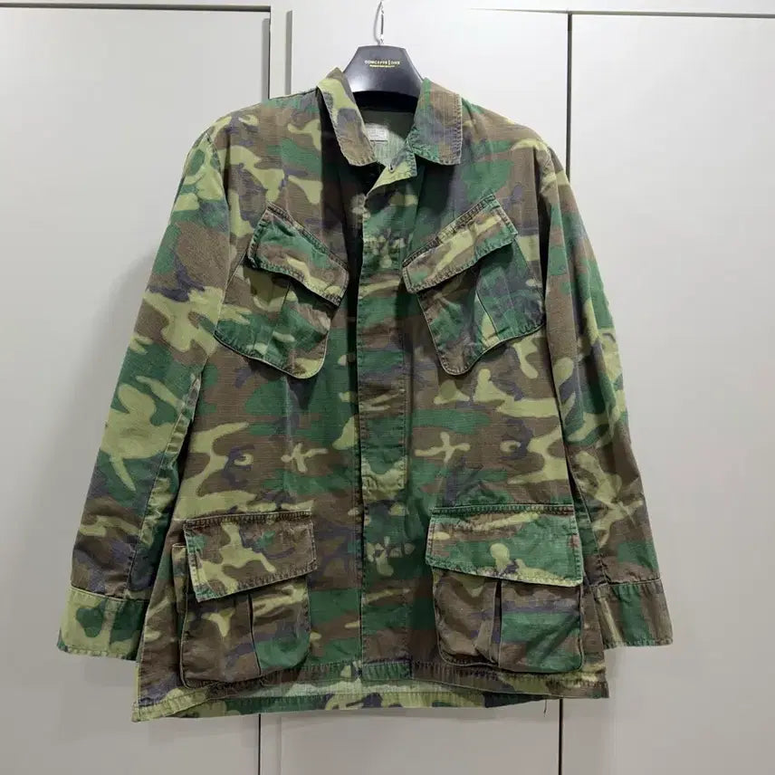 [BUNJANG] US Army M-65 Field Jacket (Erdl Camo, Medium-Regular) / 미군 정글퍼티드 Erdl (m-r)