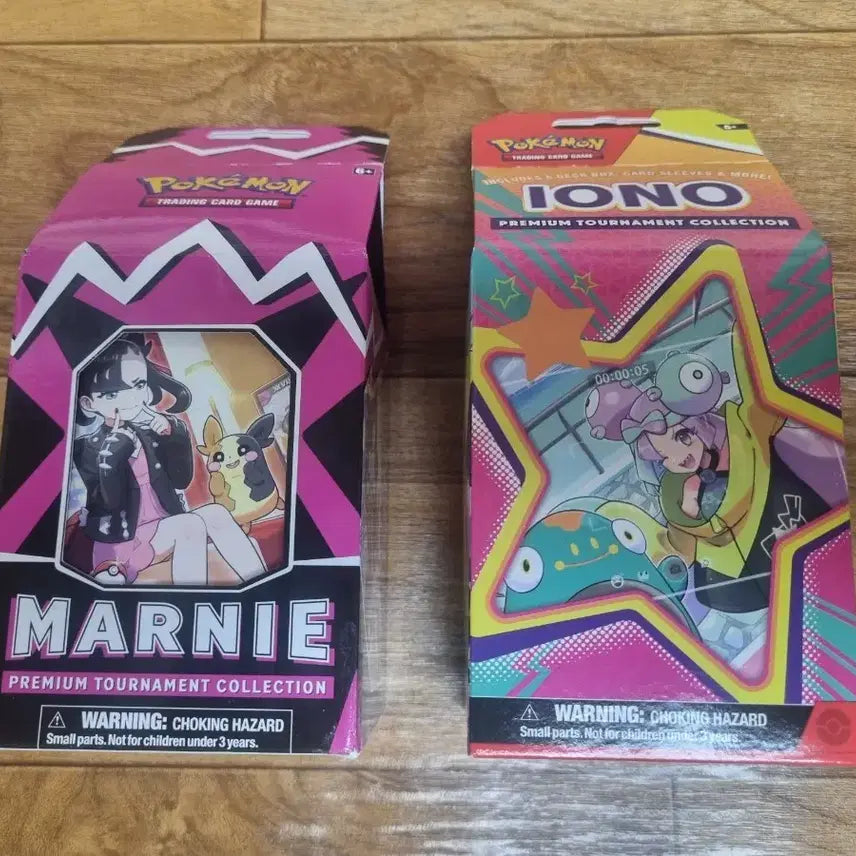 [BUNJANG] Pokemon TCG Premium Tournament Collection Box (Marnie & Iono) Bundle / 포켓몬카드 북미 영문판 프리미엄 토너먼트 컬렉션 박스 (마리와 모야모)