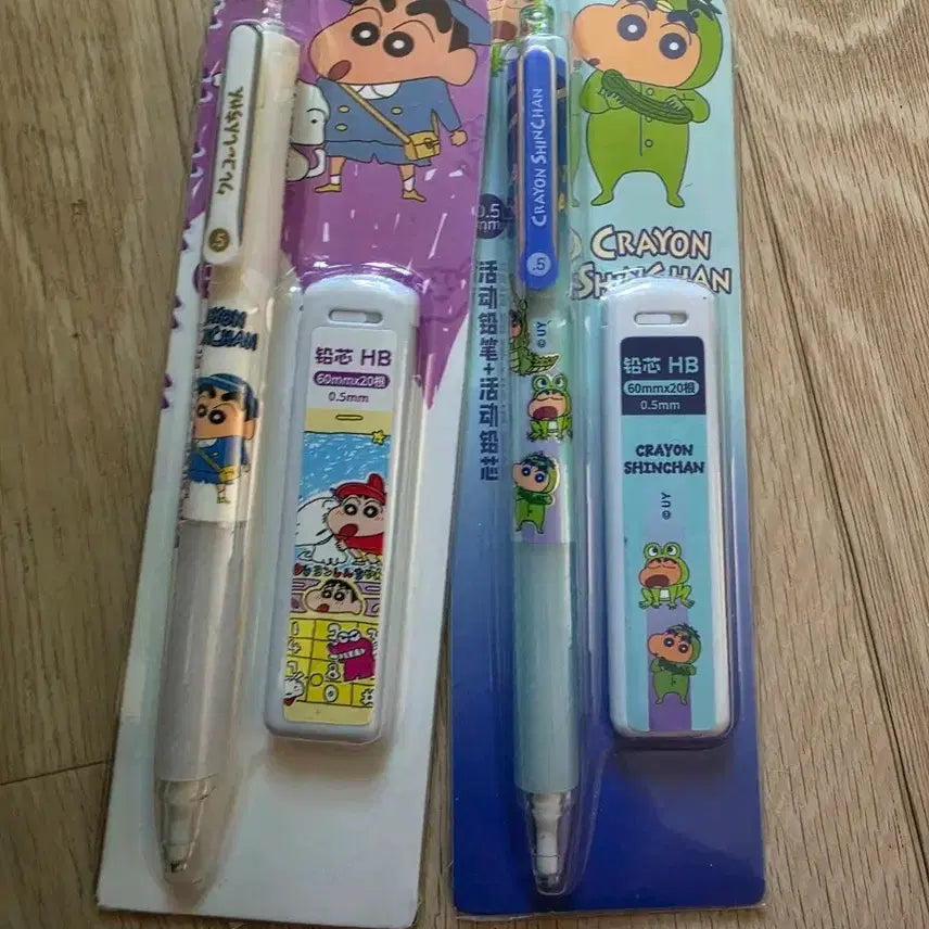 [BUNJANG] Crayon Shin-chan Mechanical Pencil Lead Set / 짱구는 못말려 샤프 연필심 세트