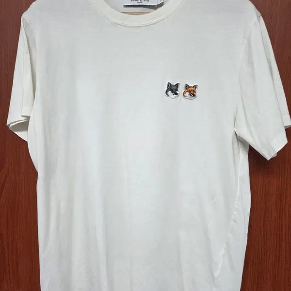 [BUNJANG] Maison Kitsuné Fox Print Short Sleeve T-Shirt / 메종키츠네 반팔