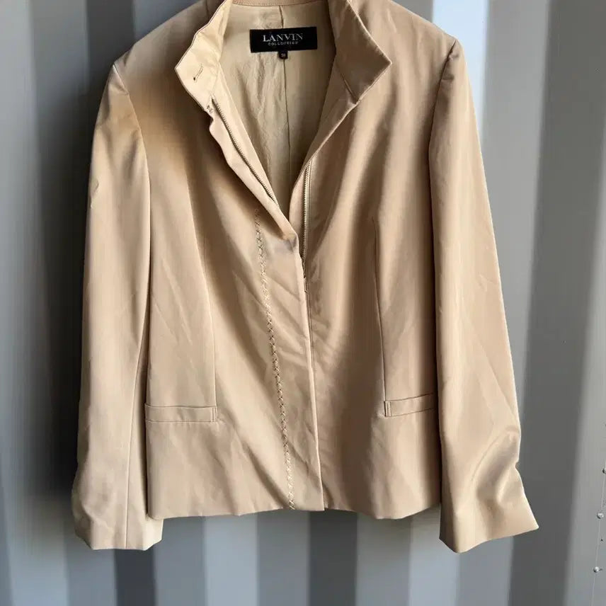 [BUNJANG] Lanvin Women's Suit Jacket Beige Size 38 / 랑방 자켓