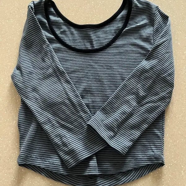[BUNJANG] 108 POUND Striped Reversible T-Shirt / 스트라이프 티