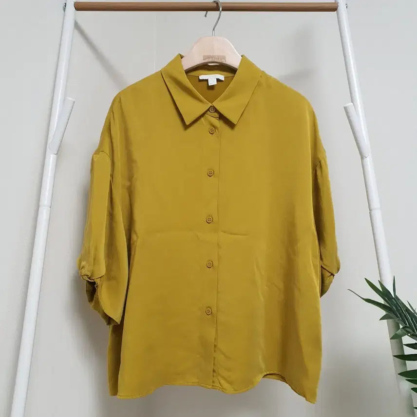 [BUNJANG] COS Modal Cropped Blouse / 코스cos 모달 크롭반팔 블라우스