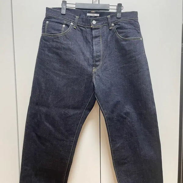 [BUNJANG] Hatski Loose Tapered Denim Pants / 3)하츠키 와이드테이퍼드데님 유즈드블루