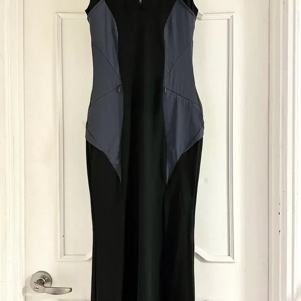 [BUNJANG] Differantis Sleeveless Half-Zip Dress - Size 8 / 새상품) 디퍼런티스 민소매 반집업 원피스 8