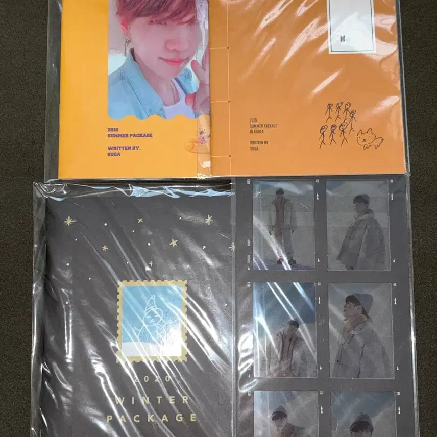 [BUNJANG] BTS Suga Summer Package Winter Package Photobook Bundle Set / 방탄 슈가 썸머패키지 윈터패키지 가이드북