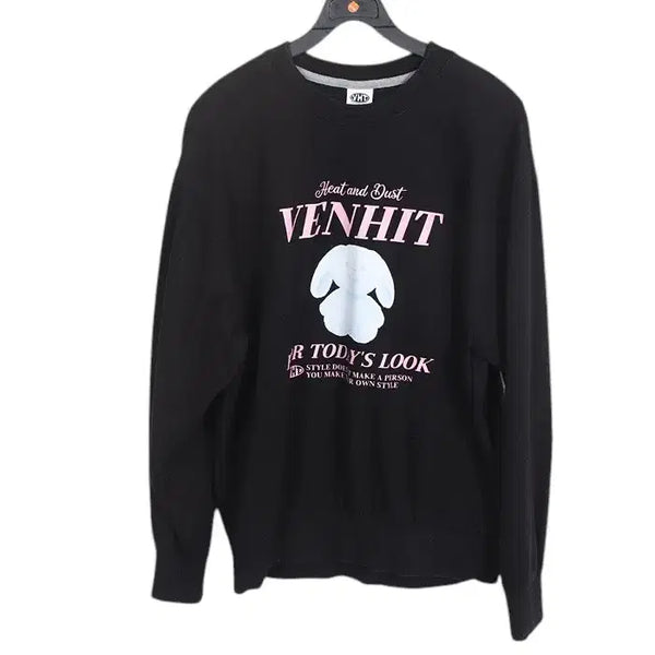 [BUNJANG] Benhit Rabbit Sweatshirt NV / 공용M/ 벤힛 래빗 맨투맨티 NV 0-167