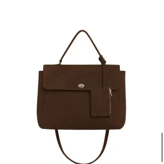 [BUNJANG] Anetik Suede Noir Bag Brown / (무배/새상품)아노에틱 스웨이드 누아백 브라운