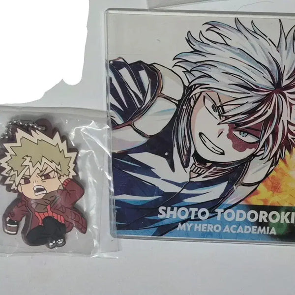 [BUNJANG] My Hero Academia Todoroki Bakugo Keyring Set / 개별, 일괄) 히로아카 나히아 토도로키 바쿠고 키링 판매