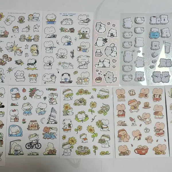 [BUNJANG] Cute Character Sticker Bundle / (급처!!! 마지막 가격하락)귀여운 스티커