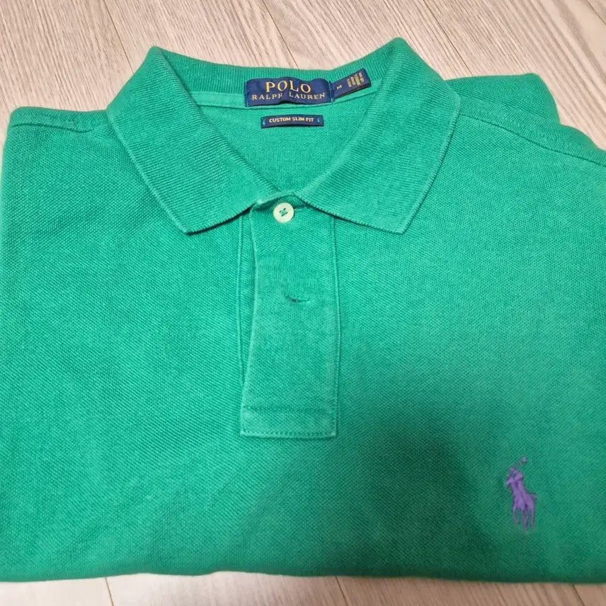[BUNJANG] Polo Ralph Lauren Custom Slim Fit Short Sleeve Polo Shirt - Size M / 폴로 반팔 pk티 커스텀슬림핏 M사이즈 팝니다.