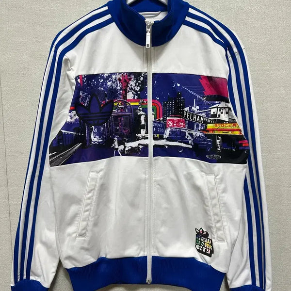 [BUNJANG] Adidas Adicolor Track Top Jersey BL6 / 아디다스 BL6 아디컬러 트랙탑 져지 95