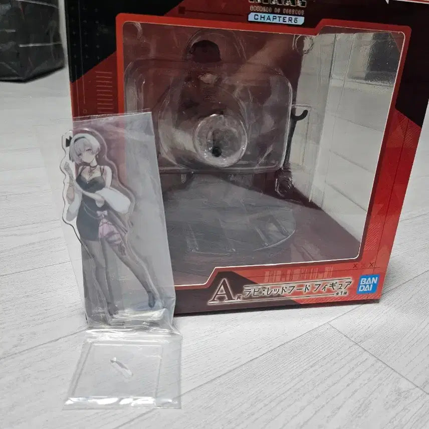 [BUNJANG] Nier Automata A Prize + E Prize Acrylic Stand / 니케 쿠지 미개봉 A상 + E상 아크릴스탠드