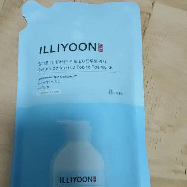 [BUNJANG] Illiyoon Ceramide Ato 6.0 Top To Toe Wash 500ml Refill / 일리윤 [리필] 세라마이드 아토 6.0 탑투토워시 500ml