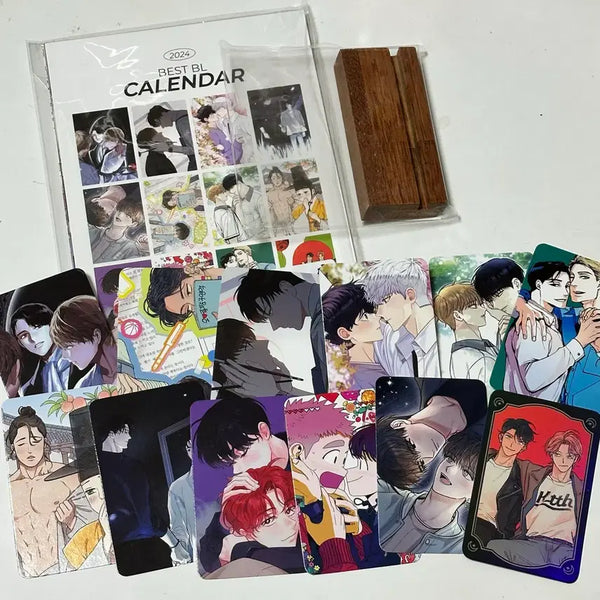 [BUNJANG] Various Artists 2024 Calendar Greeting Set / 알라딘 북극여우 24 캘린더 달력 시그 시즌그리팅