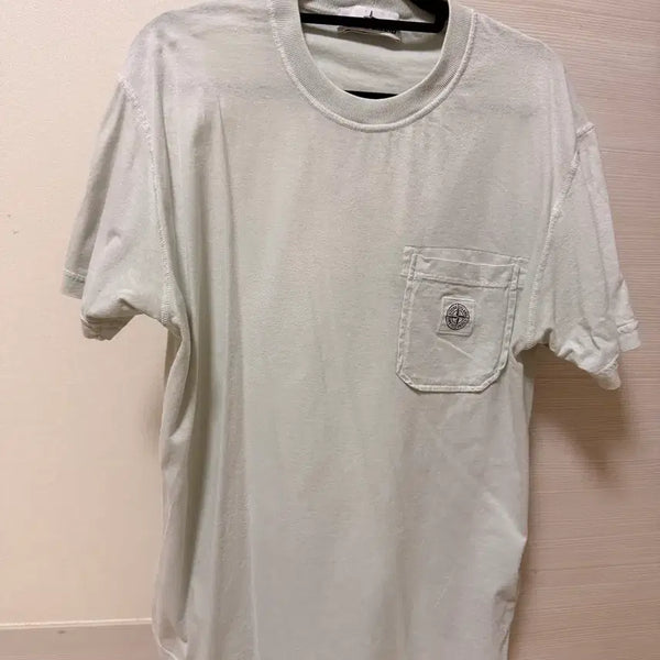 [BUNJANG] Stone Island Compass Logo T-Shirt / 스톤아일랜드 콤파스로고 티셔츠