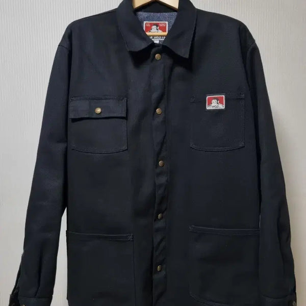 [BUNJANG] Ben Davis Blanket Lined Work Jacket XL Black / 벤데이비스 워크자켓 블랙 XL