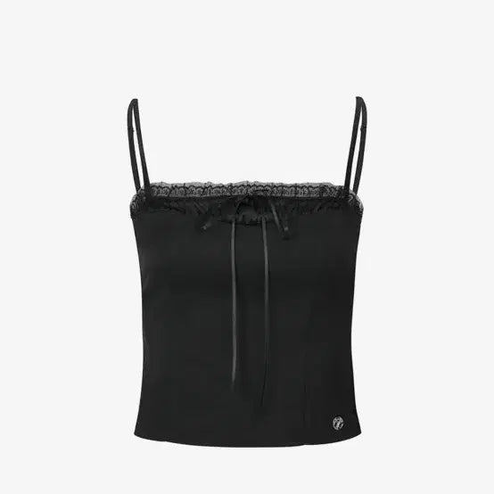 [BUNJANG] PAIN OR PLEASURE Charlotte Top Black / 페인오어플레져 샬롯탑 블랙