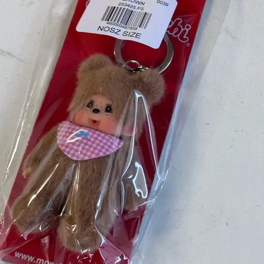[BUNJANG] Monchhichi Bearchhich Keychain / 택포 몬치치 키체인 키링 Monchhichi 베어치치 bearchhich