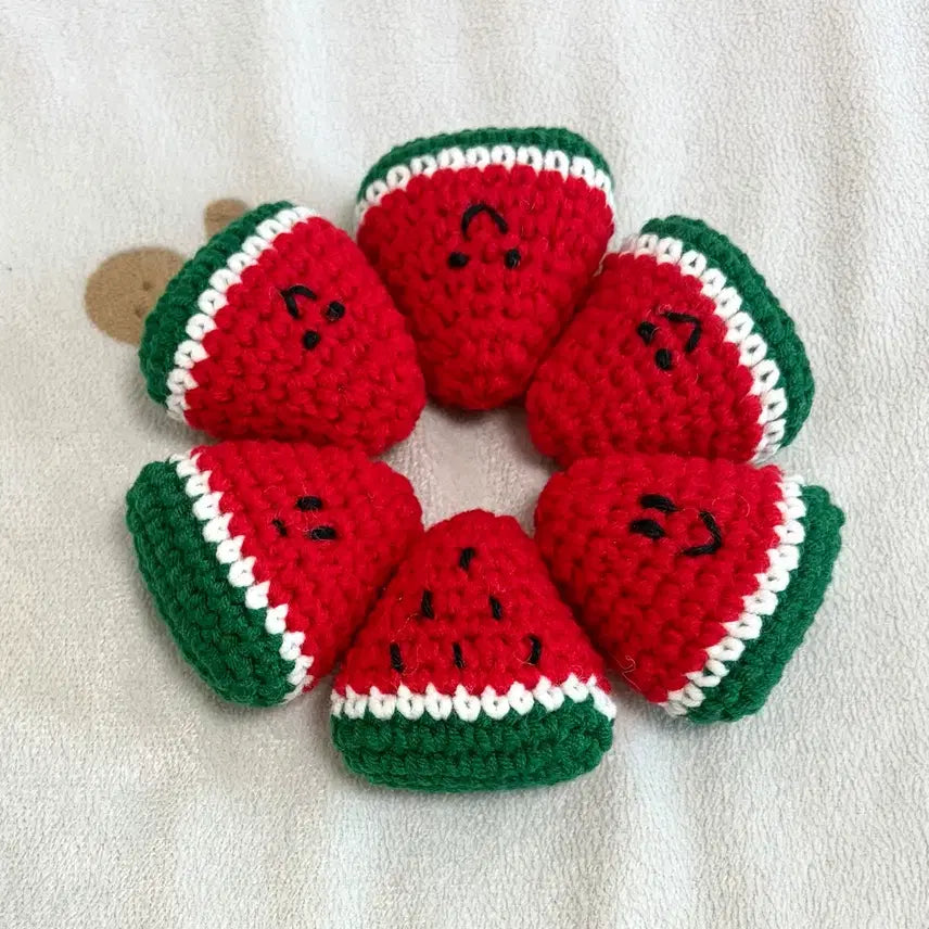 [BUNJANG] Watermelon Slice Keychain / 수박조각 키링