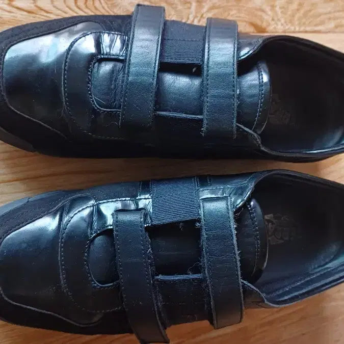 [BUNJANG] Salvatore Ferragamo Velcro Strap Leather Shoes 235mm / 살바토레 페라가모 벨크로 스트랩 레더 235mm