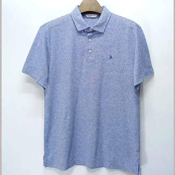[BUNJANG] Ollej Linen Collar T-shirt Size 95 / 올젠 정품 린넨 카라 티셔츠 95 J-14