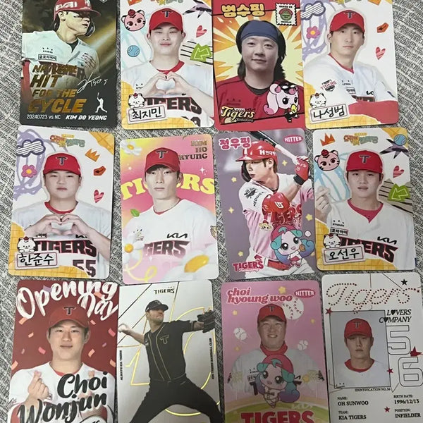 [BUNJANG] Kia Tigers Kim Do-young Cycling Photocard Bundle Set / 기아 타이거즈 김도영 사이클링 포토카드 포함 일괄