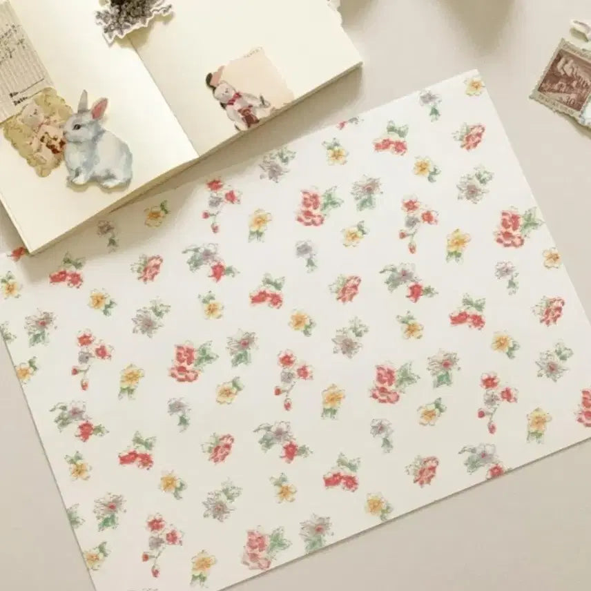 [BUNJANG] Popo Factory Spring Wrapping Paper / [포포팩토리] 포포님 스프링 랩핑지