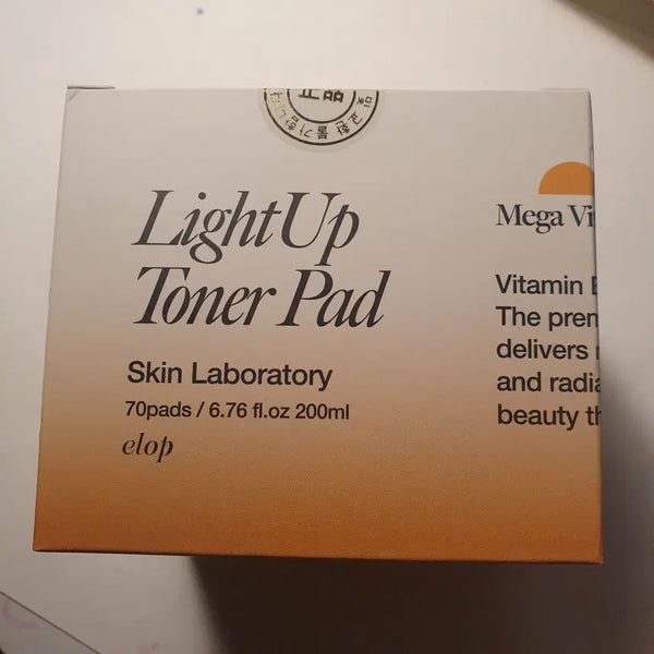 [BUNJANG] Elropp Megavita B3 Light Up Toner Pad New Product / 엘롭 메가비타 B3 라이트업 토너 패드 새상품