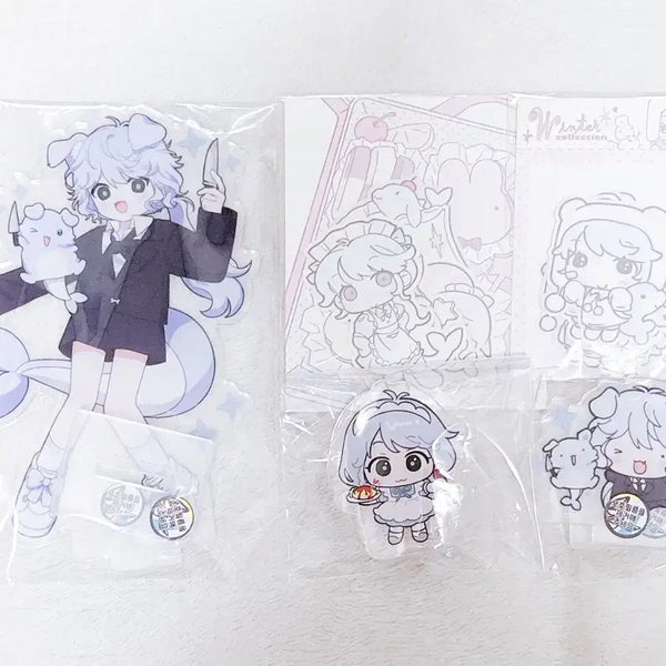 [BUNJANG] Geidamchulgeun (GyeChul) Lee Sung Hae Acrylic Stand, Corotto Sticker, and Photocard Set / 괴담출근 괴출 이성해 위주 아크릴 스탠드 코롯토 스티커 비공굿