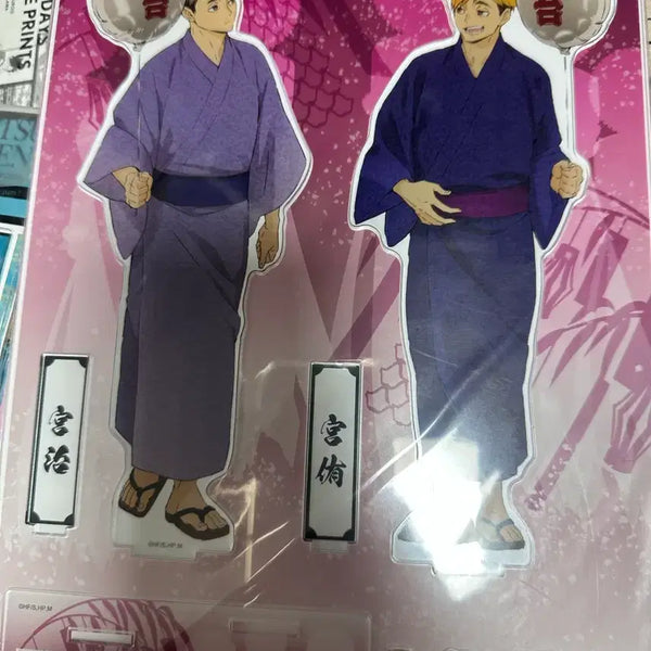 [BUNJANG] Haikyuu Osamu & Atsumu Large Acrylic Stand / 하이큐 오사무 아츠무 아크릴 (사이즈 큼)