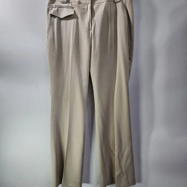 [BUNJANG] TIME Flare Pleated High-Waist Trousers Beige/Ivory (Pre-owned) / [38] 타임 TIME 플레어 슬랙스 베이지 아이보리 플리츠 트라우저 2