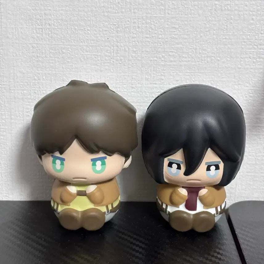 [BUNJANG] Attack on Titan Eren & Mikasa Squishy / 진격의거인 에렌+미카사 스퀴시