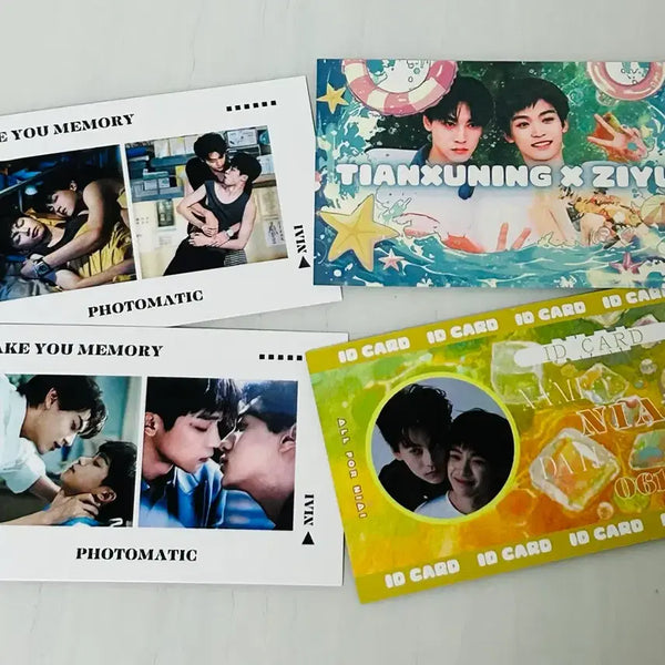 [BUNJANG] Zhong Drama Tianxuning & Ziyu Photocard Set / [중드] 역애 포토카드 4장 - 전허녕(티엔쉬닝)&재유(쯔위)